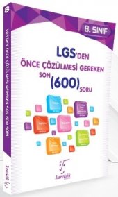 Karekök Yayınları LGS den Önce Çözülmesi Gereken Son 600 Soru