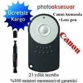 Canon için kumanda rc 6 7D 60D 700D 650D 600D 550D 500D + Lenspen