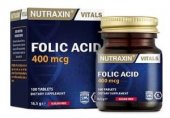 Nutraxin Folik Asit 400 mcg 100 Tablet