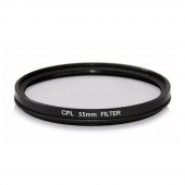 Dslr Fotoğraf Makinası Kamera İçin 55mm CPL Filtre