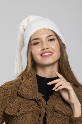 Kadın Peluş Şapka Kışlık Bere