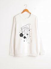 Dizzy Concept Özel Tasarım Baskılı Sweatshirt