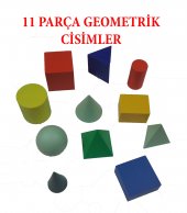 11 Parça Geometrik Cisimler Müfredat Uyumlu 1 - 5 sınıflar için