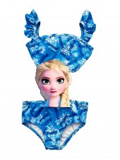 Frozen Elsa Kız Çocuk Mayo Mayokini