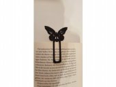 Kelebek Şeklinde Kitap Ayracı Bookmark Süslü Dekoratif 