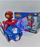 Spiderman Robot transformation motorcycle