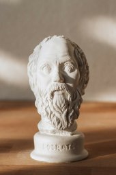 Socrates Heykel Büst Biblo