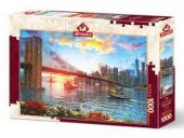 Art Puzzle 5185 New Yorkta Günbatımı 1000 Parça Puzzle