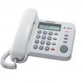 Panasonic Kablolu Ekranlı Masa Telefonu BEYAZ KX-TS580TR ID CALLER