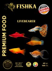 Fishka Livebearer 100 ml Tetra Süs Balıkları Yemi