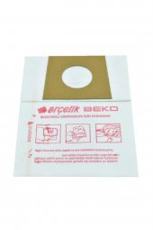 Beko S 911, S 941, S 5911, S 5941, S 6945 Süpürge Kağıt Torbası Paket Içi 10 Adet