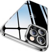 iPhone 12 PRO Kılıf (6.1) - Cepotto Lens Clear Şeffaf Tıpalı