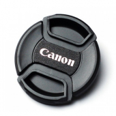 Canon Lensler için 55mm Snap On Lens Kapağı