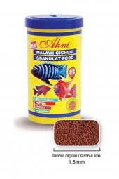 Malawi Cichlid Granulat Etçil Balık Yemi 250 ml