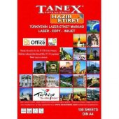 Tanex 105x46 mm Laser Etiket Tw-2512