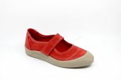 Zerhan 1031 Kadın Mercan Cırtlı Hakiki Deri Comfort Ayakkabı