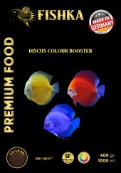 Fishka Discus Colour Booster 1000 ml Discus Balık Yemi