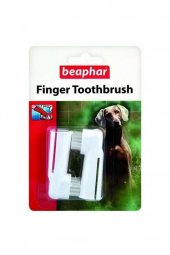 Beaphar Plastik İkili Parmağa Takılan Köpek Diş Fırçası 5cm