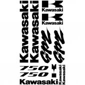 Sticker Masters Kawasaki GPZ 750 Sticker Set
