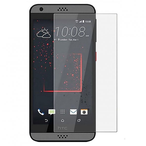 HTC Desire 530 Kırılmaz Ekran Koruyucu Temperli Cam -D530U