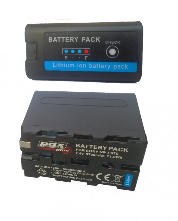 PDX Sony Mc2000 Kamera İçin Yedek Batarya