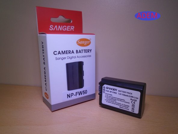 PDX Sony NP-FW50 Kamera BATARYALARI