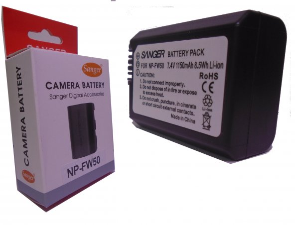 SANGER Sony NEX-5 Kamera Bataryası