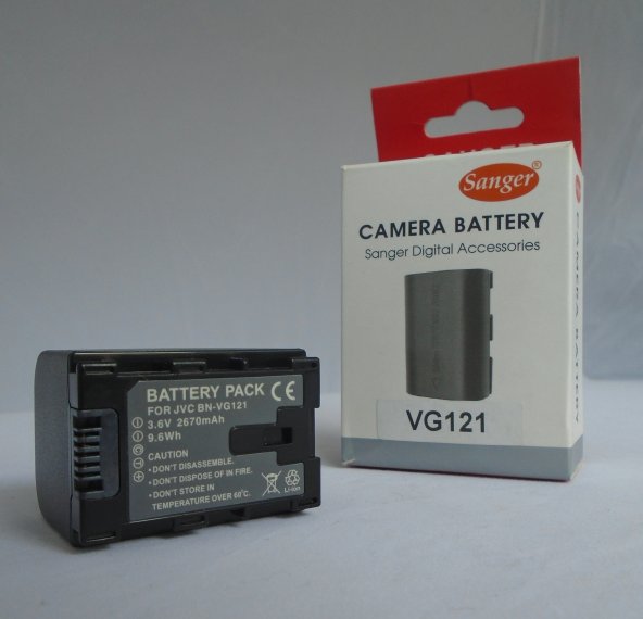 SANGER BN-VG121 JVC Kamera Bataryası