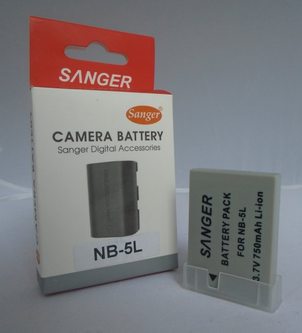 SANGER Canon Digital IXUS 800 850 860 870 Bataryası
