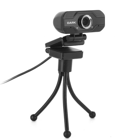 Dark HQ 1080P USB Web Kamera & Tripod (DK-AC-WCAM21)