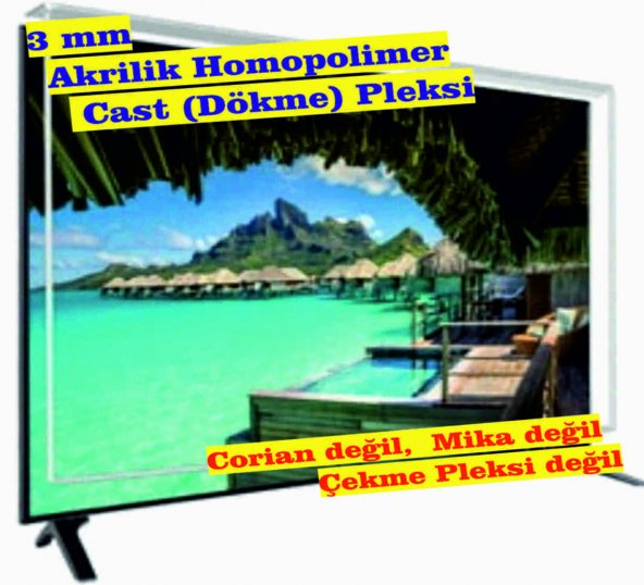 Finlux 40FU610 Ultra HD (4K) TV 40" inç (102 ekran) Tv Ekran Koruyucu