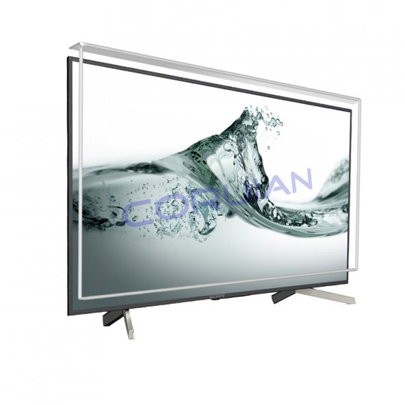 CORUIAN Sony Kd55xe9005 Tv Ekran Koruyucu / 3mm Ekran Koruma Paneli