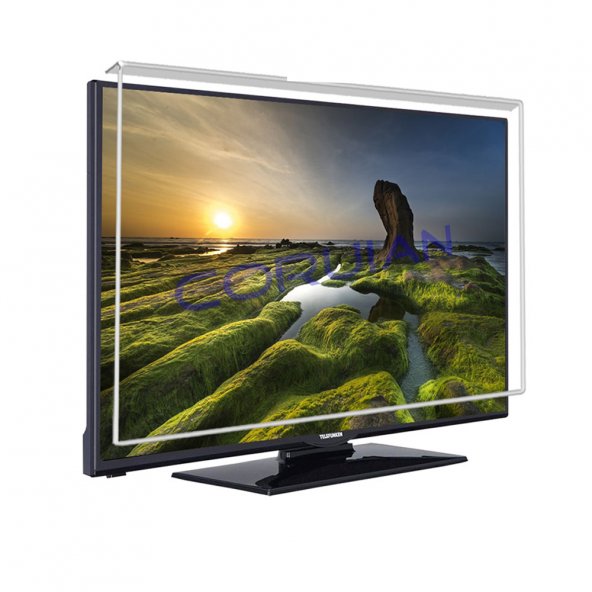 CORUIAN Telefunken 49" 124 Ekran Tv Ekran Koruyucu / 3mm Ekran Koruma Paneli