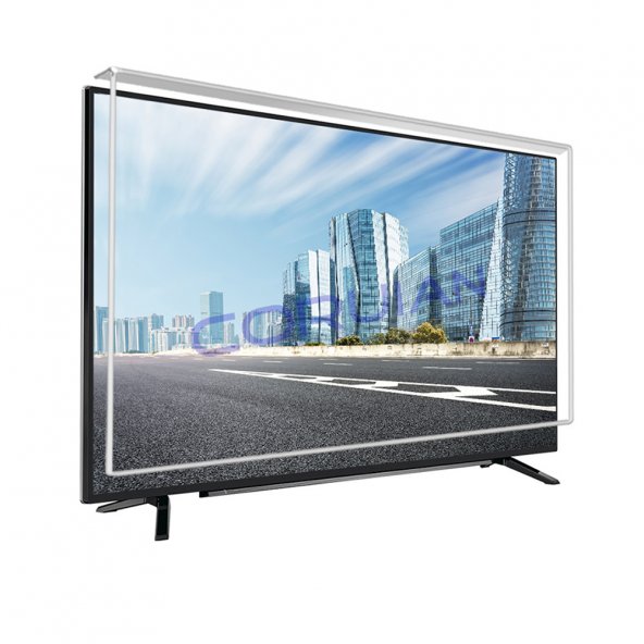 CORUIAN Next 46" 117 Ekran Tv Ekran Koruyucu / 3mm Ekran Koruma Paneli