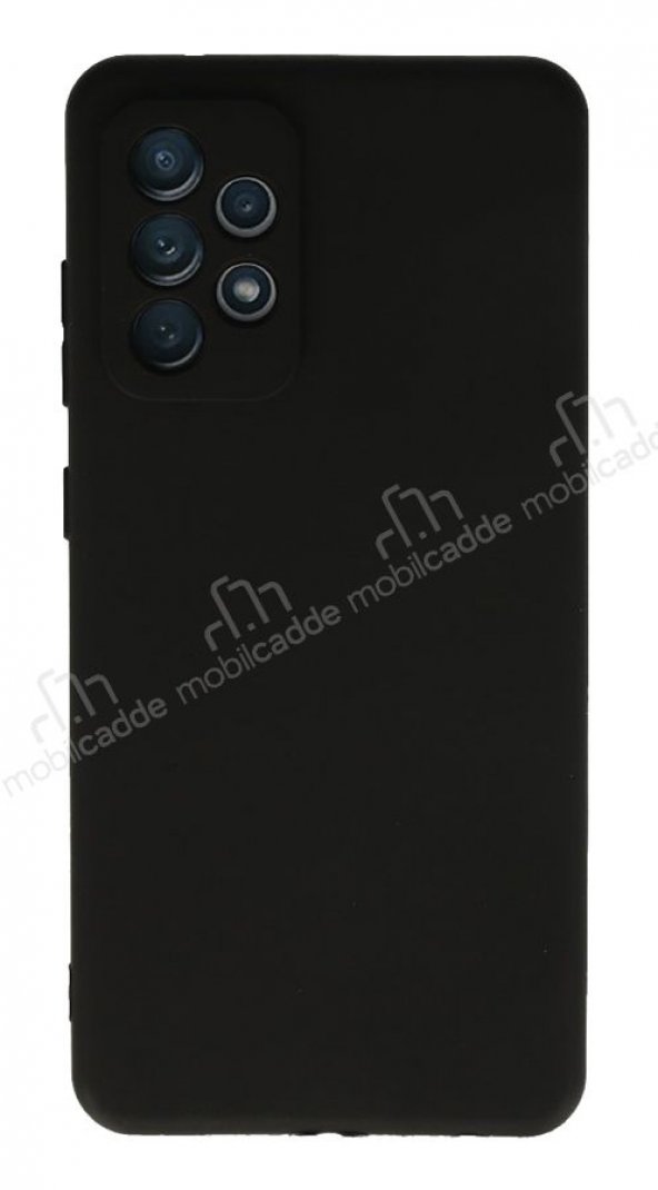 Samsung Galaxy A32 4G Kamera Korumalı Siyah Silikon Kılıf