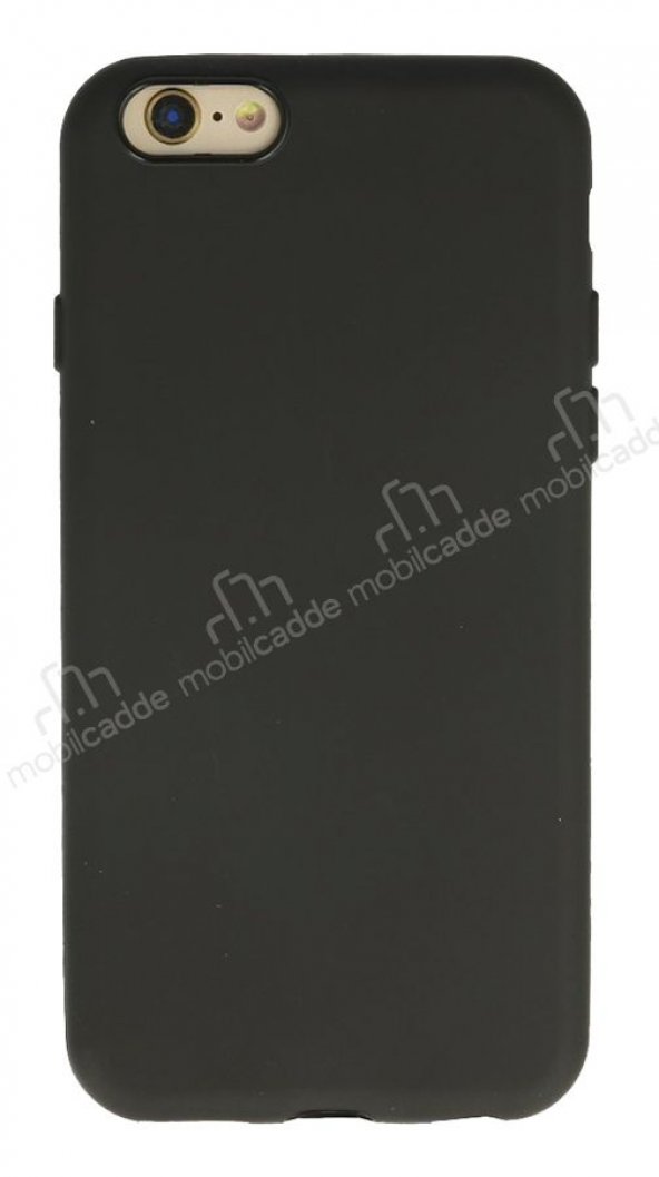 iPhone 6 / 6S Siyah Silikon Kılıf