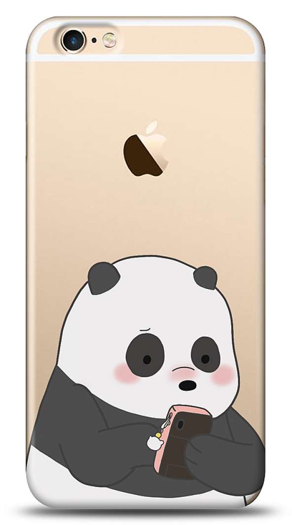iPhone 6 / 6S Confused Panda Kılıf