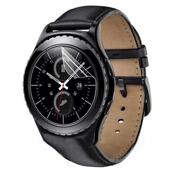 Samsung Galaxy Watch 4 Clasic Bluetooth 46mm Ön Darbe Emici Ekran Koruyucu Nano Cam (4 Adet)