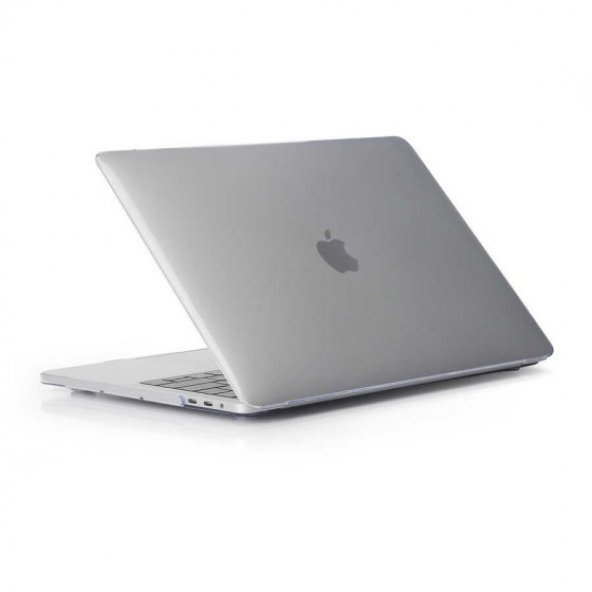 Apple Macbook 13.3 Pro 2020 ile Uyumlu Saydam Kristal Kapak