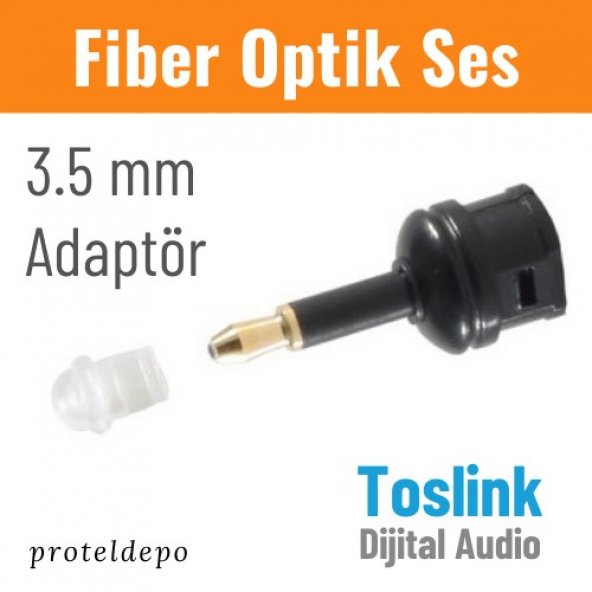 IRENIS Fiber Optik Toslink Ses Kablo için 3.5mm Dönüştürücü