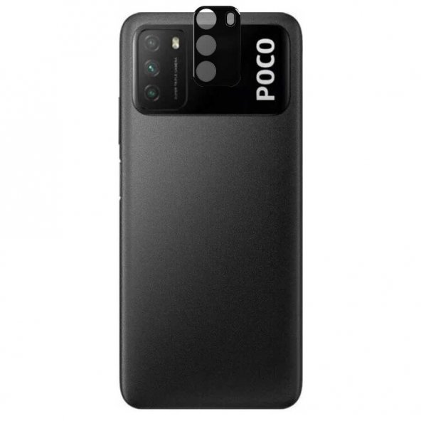 Xiaomi Poco M3 Zore 3D Kamera Camı