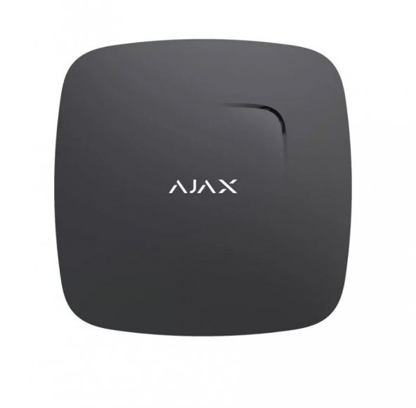 Ajax FireProtect Plus Kablosuz Duman Isı ve CO (Karbonmonoksit) Dedektörü - Siyah