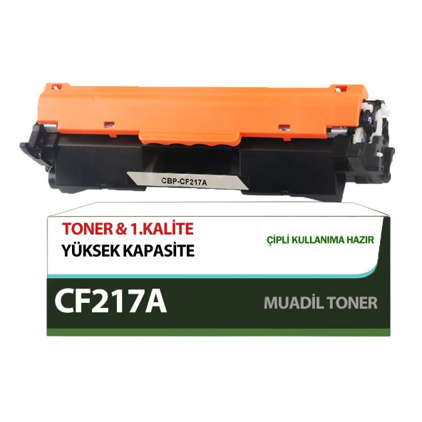 For HP CF217A Toner CHİPLİ M102a M102w M130a M130fn Muadil