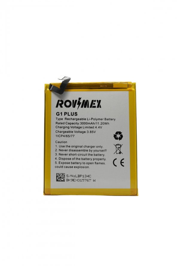 Rovimex Casper Via G1 Rovimex Batarya Pil