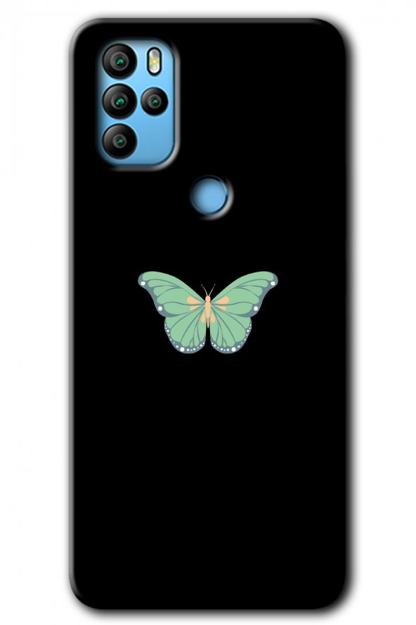 Omix X300 Kılıf HD Desen Baskılı Arka Kapak - Butterfly Tree