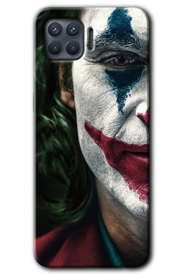 Oppo Reno 4 Lite Kılıf HD Desen Baskılı Arka Kapak - Joker