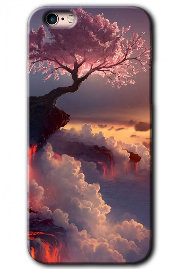 iPhone 6s Plus Kılıf HD Desen Baskılı Arka Kapak - Uçurumdaki Hayat