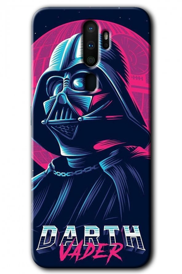 Oppo A5 2020 Kılıf HD Desen Baskılı Arka Kapak - Darth Vader