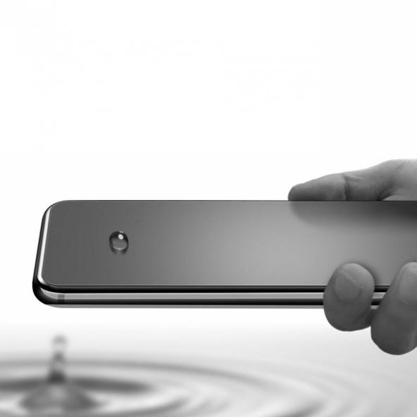 İphone 7 Mat Nano Seramik Ekran Koruyucu Parmak İzi Bırakmaz Siyah