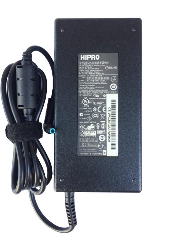 Hp 19.5V 6.15A / 4.5*3.0mm Adaptör 120W Mavi Uc (Orjinal HIPRO)